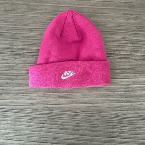Nike Kids Bright Pink Beanie